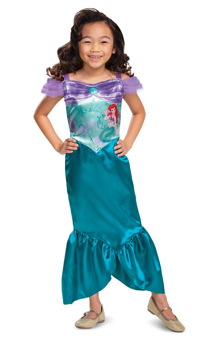 Disney The Little Mermaid Costume Child Dress_1