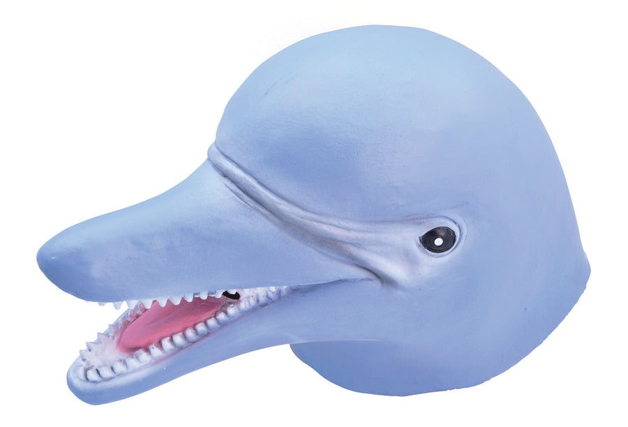 Dolphin Mask Rubber Adult Grey Flipper_1