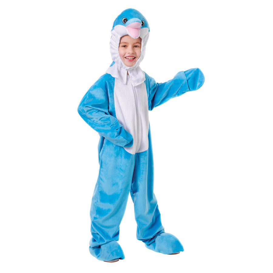 Dolphin With Head 128cm Childrens Costume Unisex_1