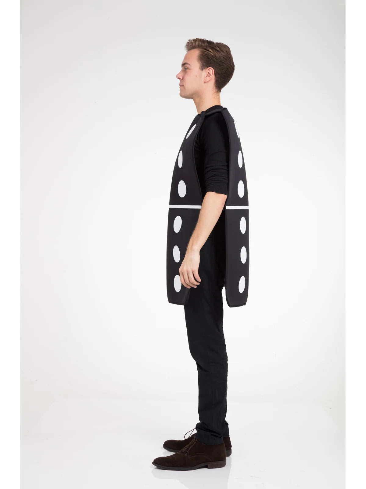 Domino Costume Adult Black Tabard 2