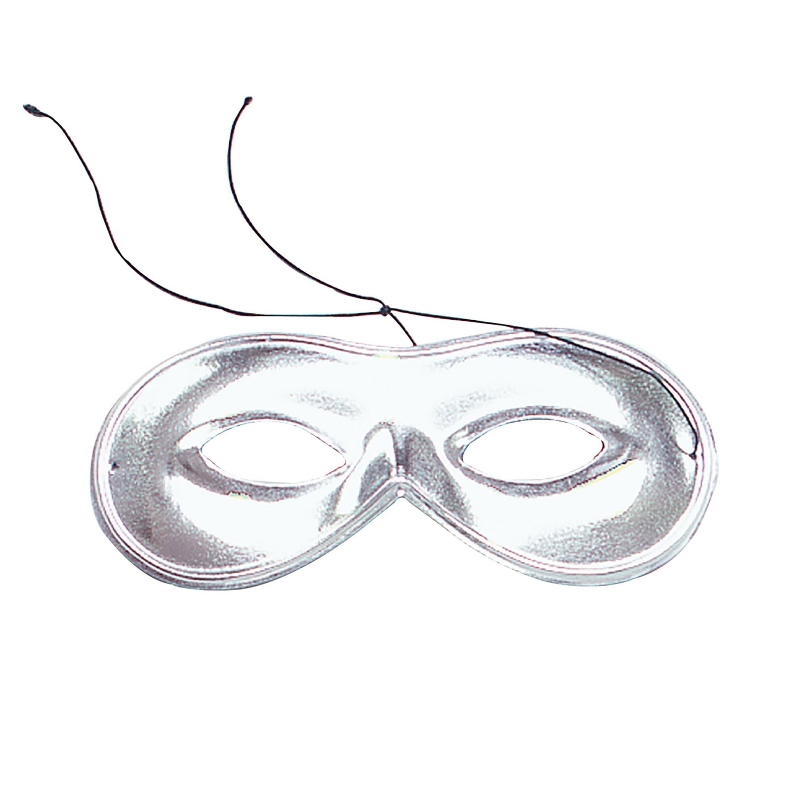 Domino Mask Silver Eye Masks Unisex 1
