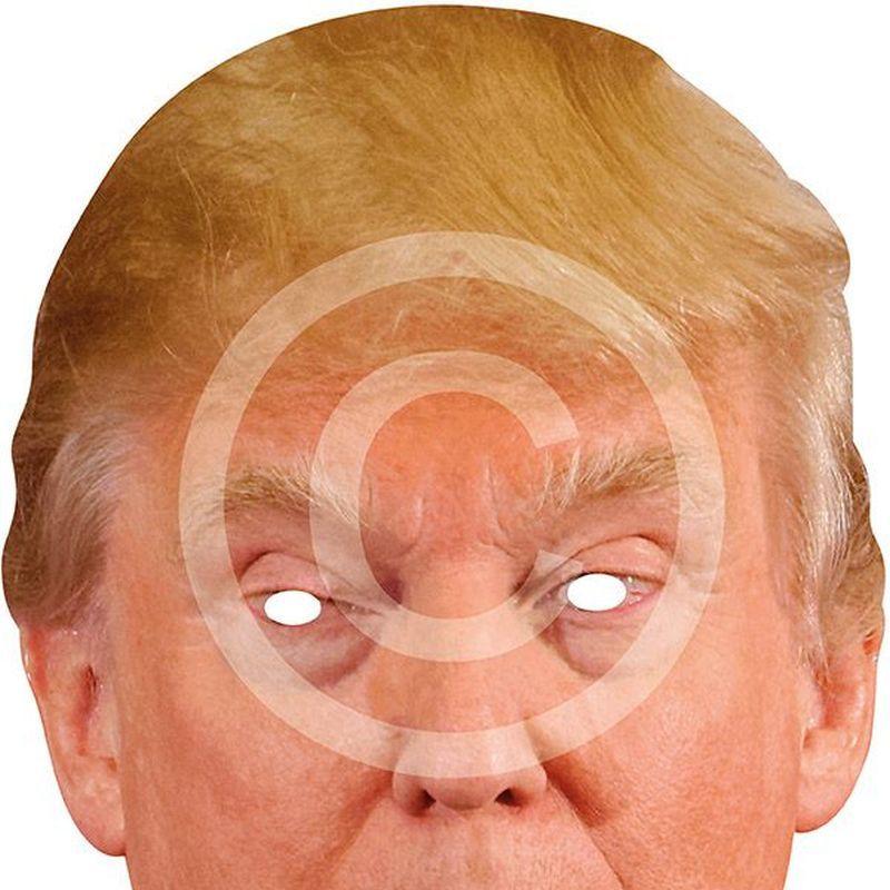 Donald Trump Mask Plastic Masks Cardboard Masks 1