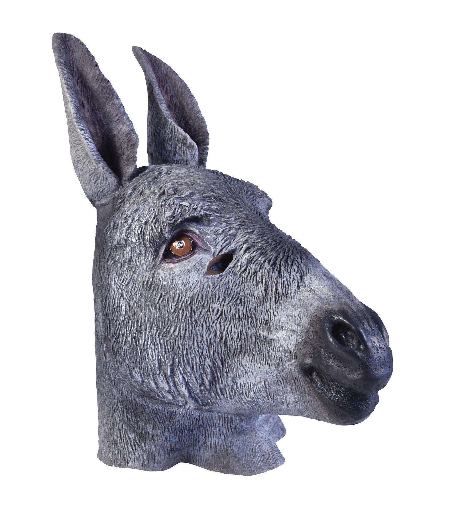 Donkey Mask Rubber Grey Overhead Shrek 1