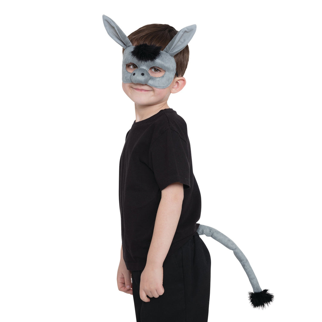 Size Chart Donkey Set for Kids Mask and Tail