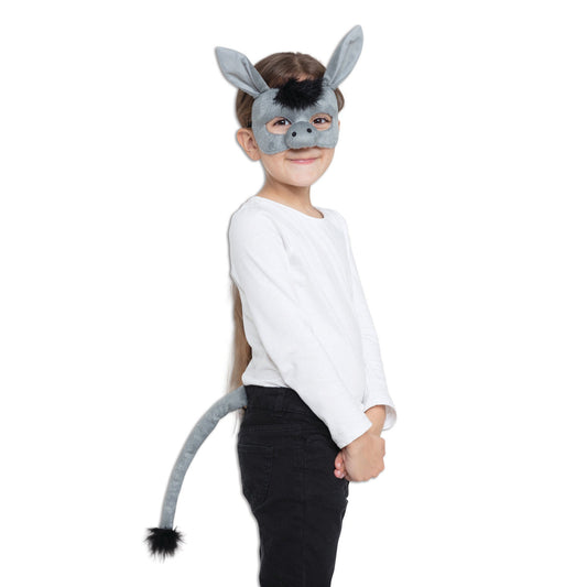 Donkey Set for Kids Mask and Tail 1