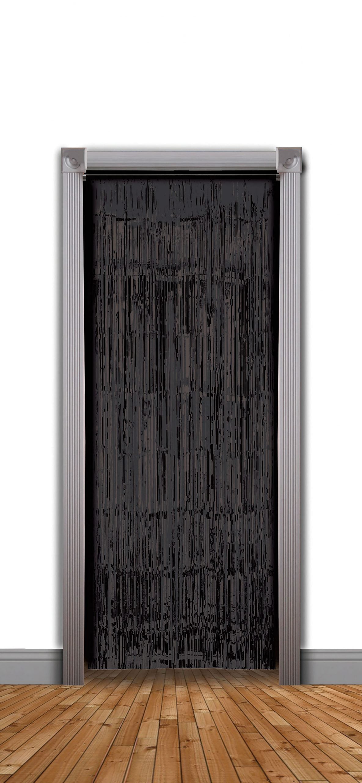 Doorway Curtain Black 240x94cm Party Goods Unisex 1