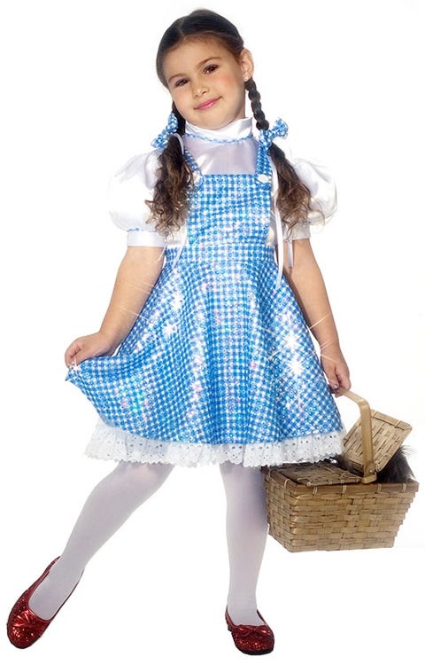 Dorothy Sequin Costume Wizard of Oz Girls_2