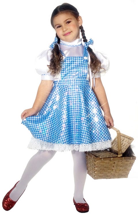 Dorothy Sequin Costume Wizard of Oz Girls 1