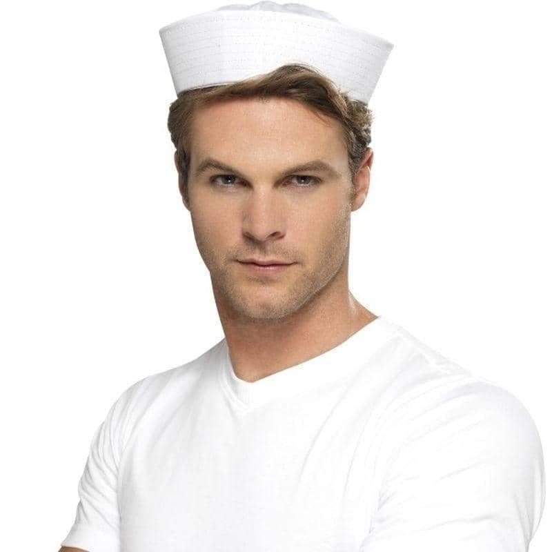 Doughboy US Sailor Hat Adult White_1