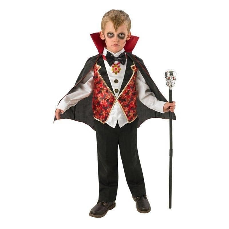 Dracula Costume Kids Halloween Vampire 1