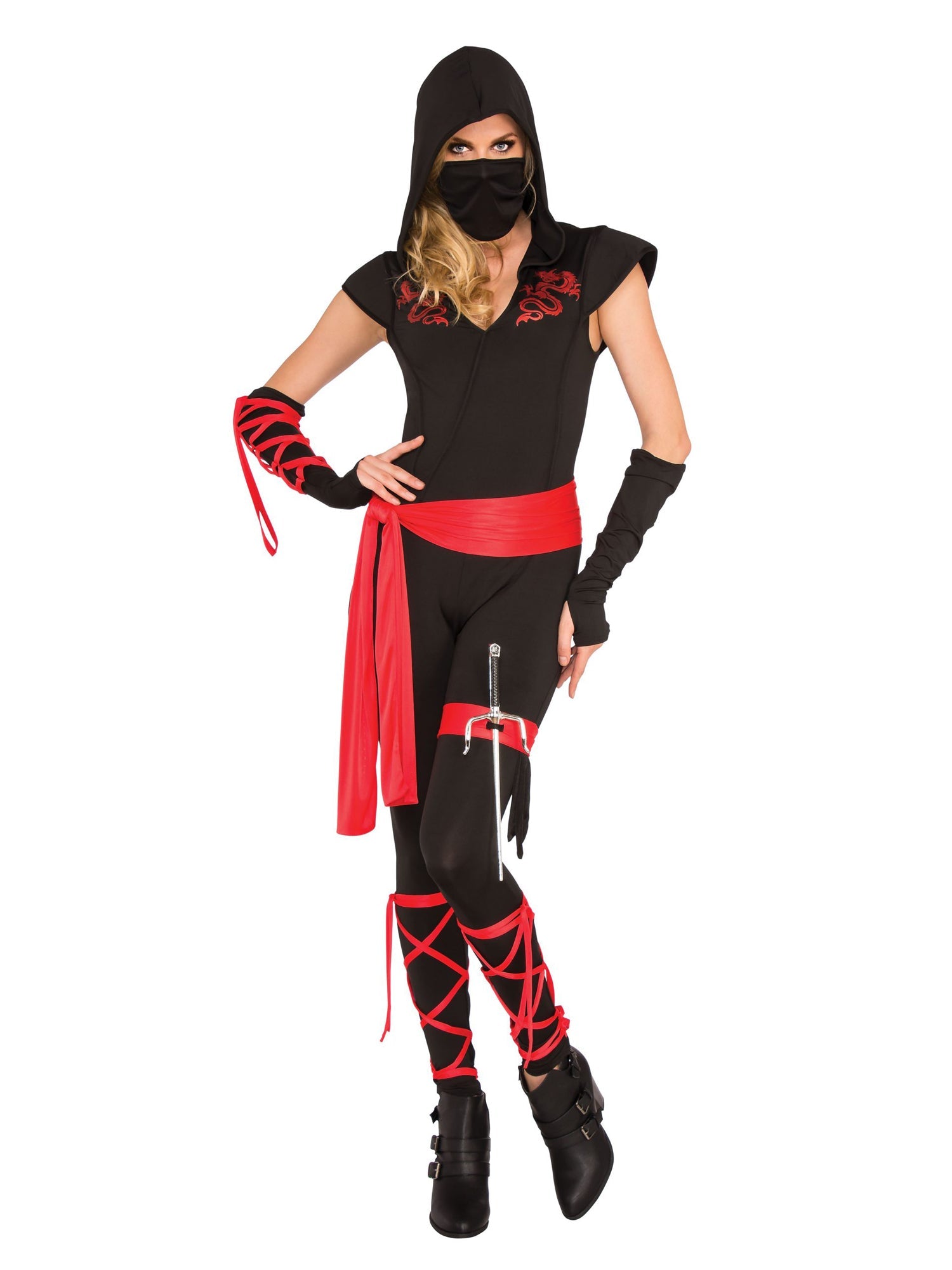 Dragon Ninja Costume Ladies 1