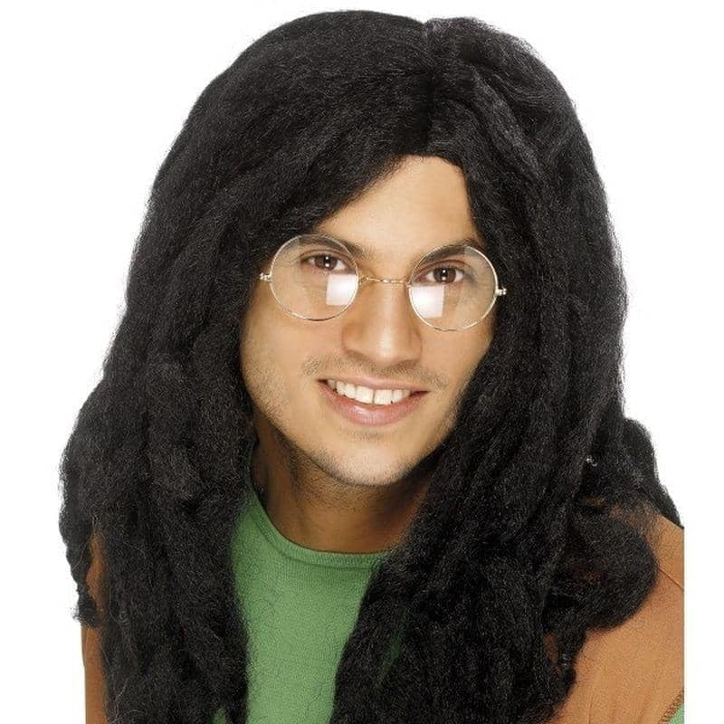 Dreadlock Wig Adult Long Black Rasta Costume Hair 2