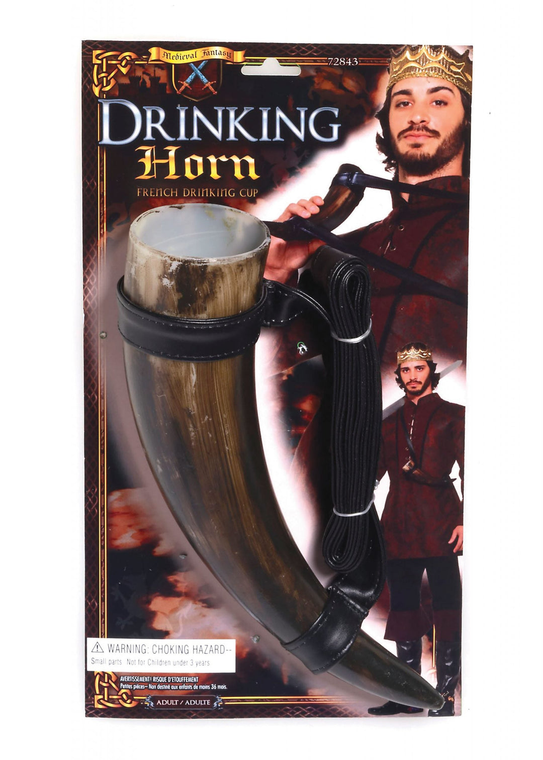 Drinking Horn Medieval Costume Accessory_1