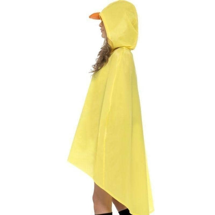 Duck Party Festival Adult Yellow Poncho_4