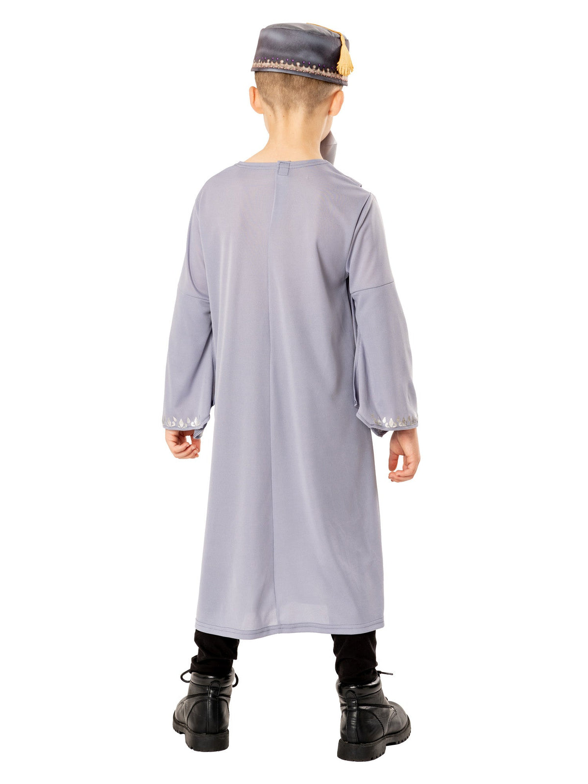 Dumbledore Wizard Costume Kids Grey Headmaster Robes 3