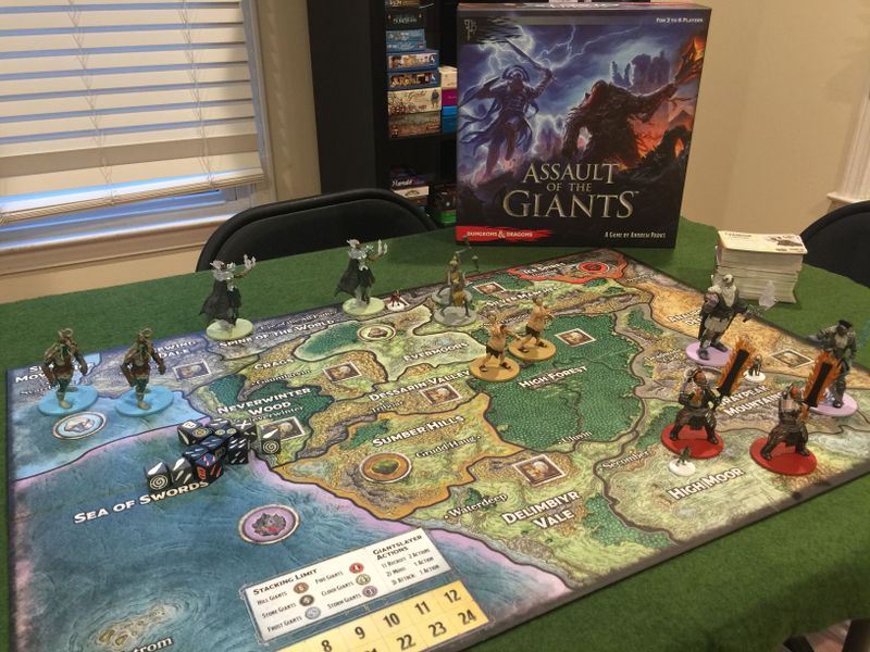 Dungeon & Dragons Assault of the Giants Board Game Premium Painted Edition 8