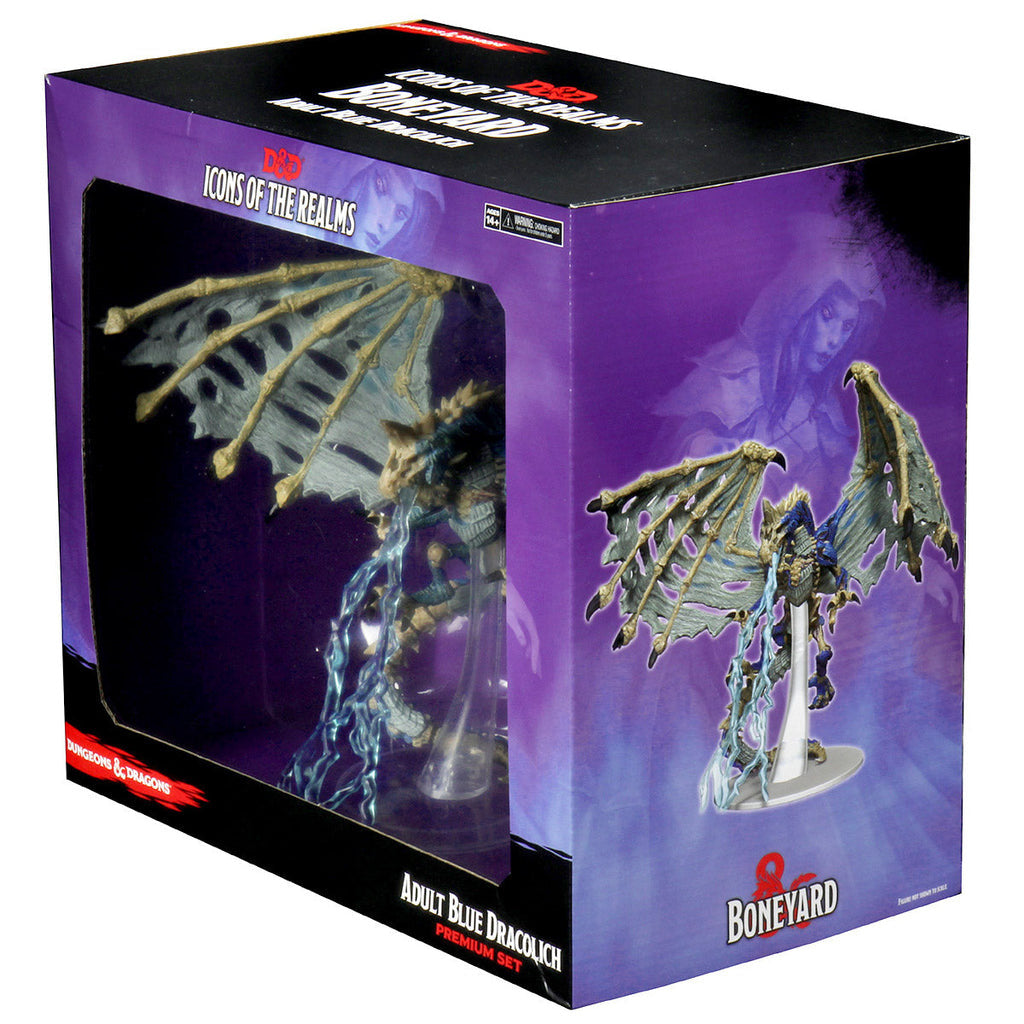 Dungeons and Dragons D&D Boneyard Premium Set Blue Dracolich 6