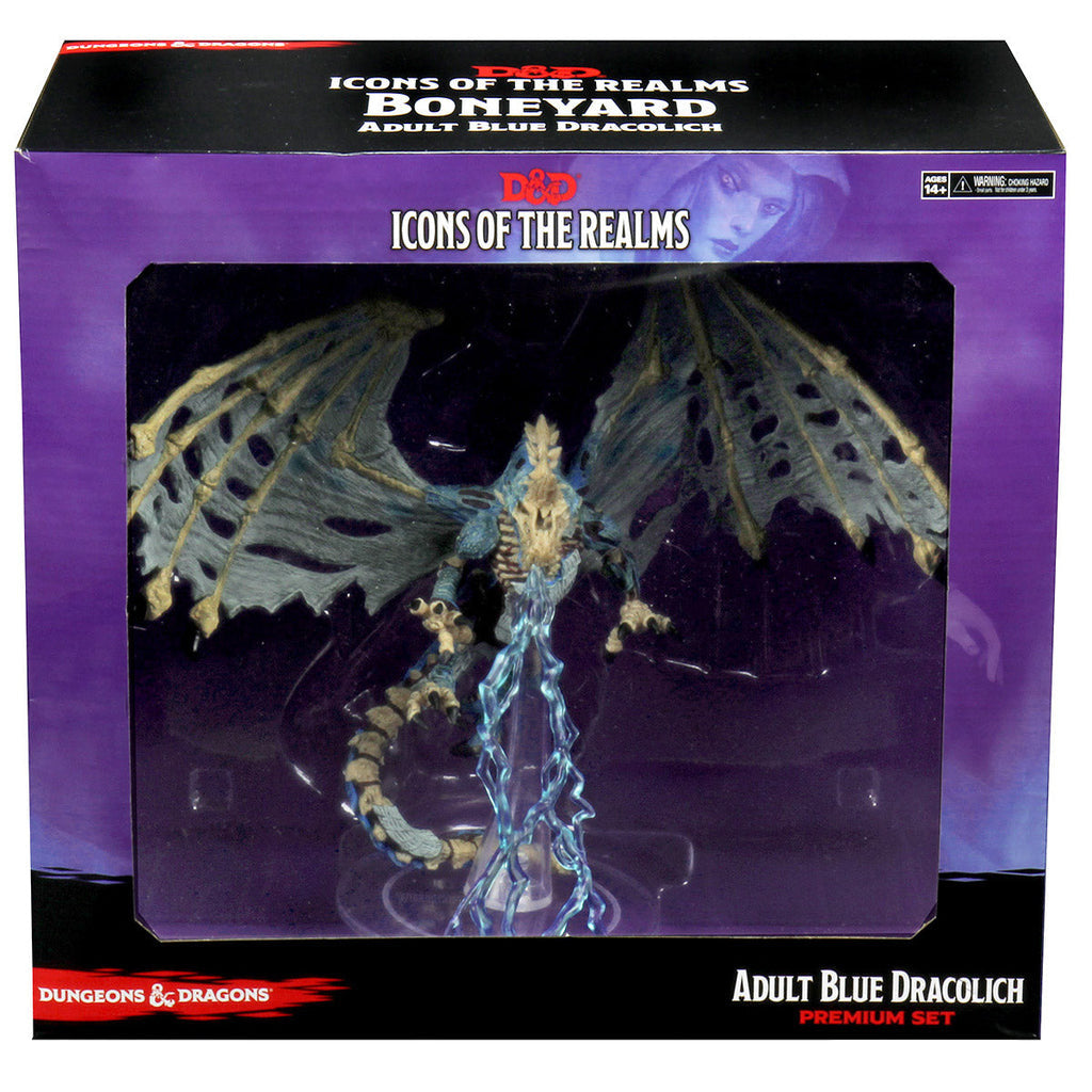 Dungeons and Dragons D&D Boneyard Premium Set Blue Dracolich 7