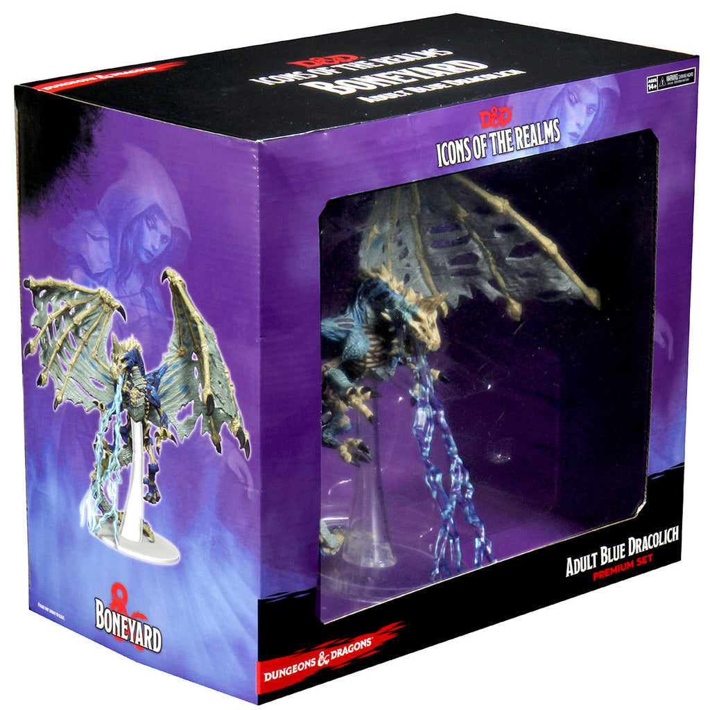 Dungeons and Dragons D&D Boneyard Premium Set Blue Dracolich 8