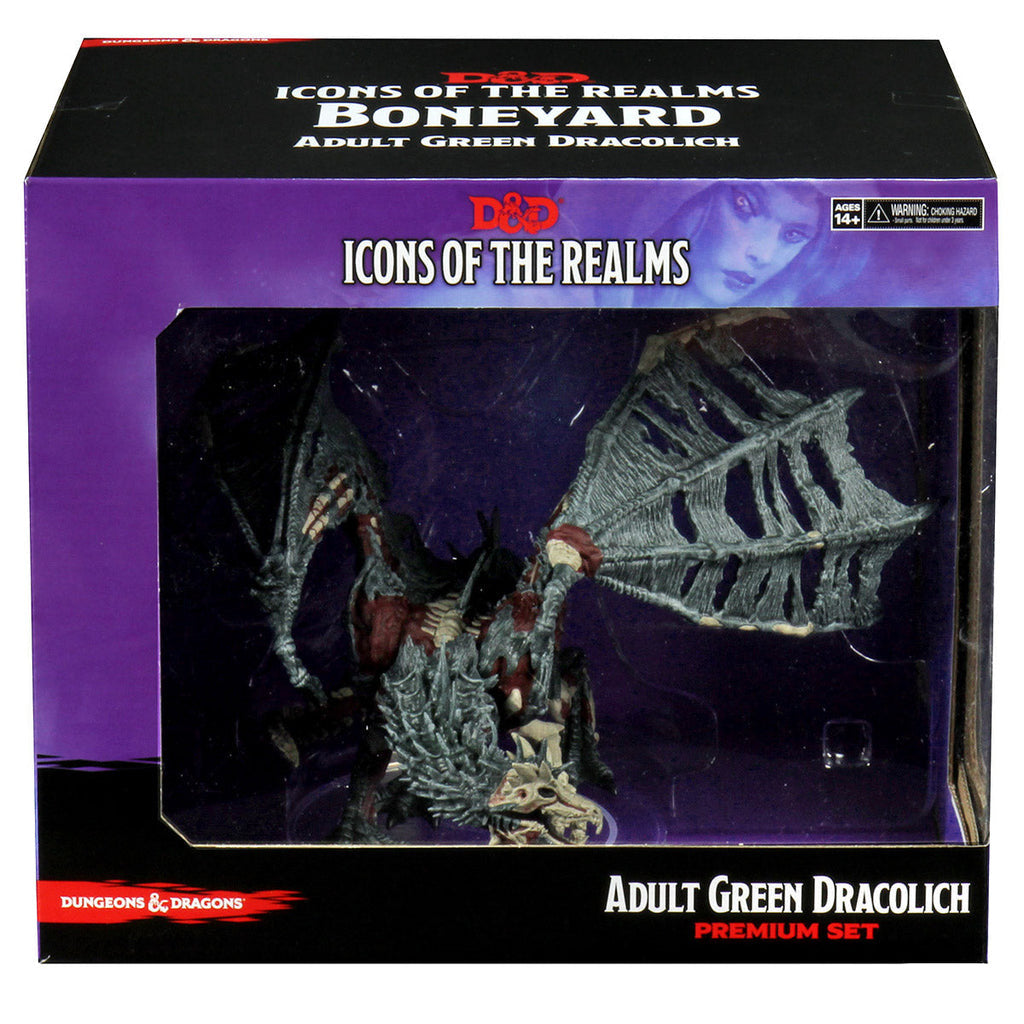 Dungeons and Dragons D&D Boneyard Premium Set - Green Dracolich (Set18) 7