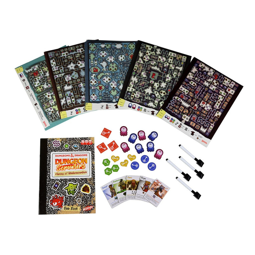 Dungeons and Dragons D&D Dungeon Scrawlers Heroes of Undermountain 4