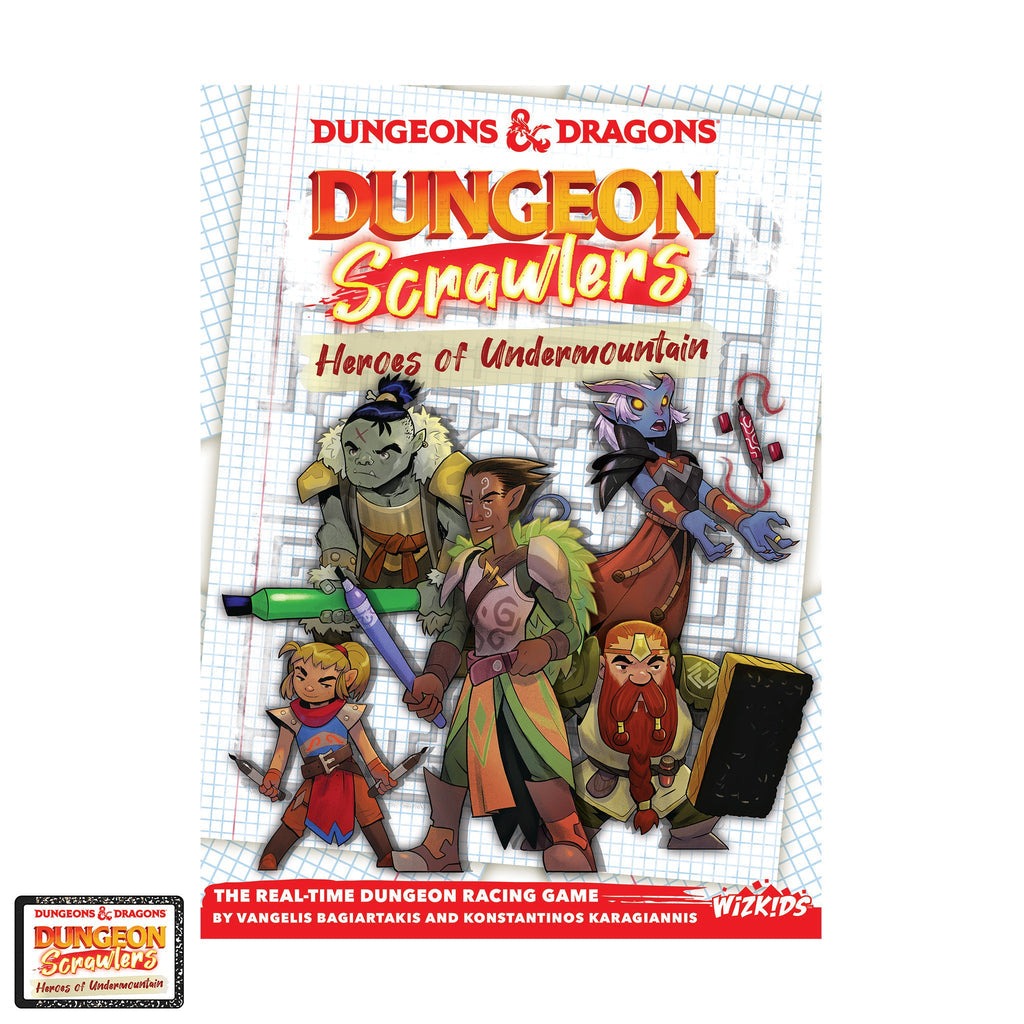 Dungeons and Dragons D&D Dungeon Scrawlers Heroes of Undermountain 1