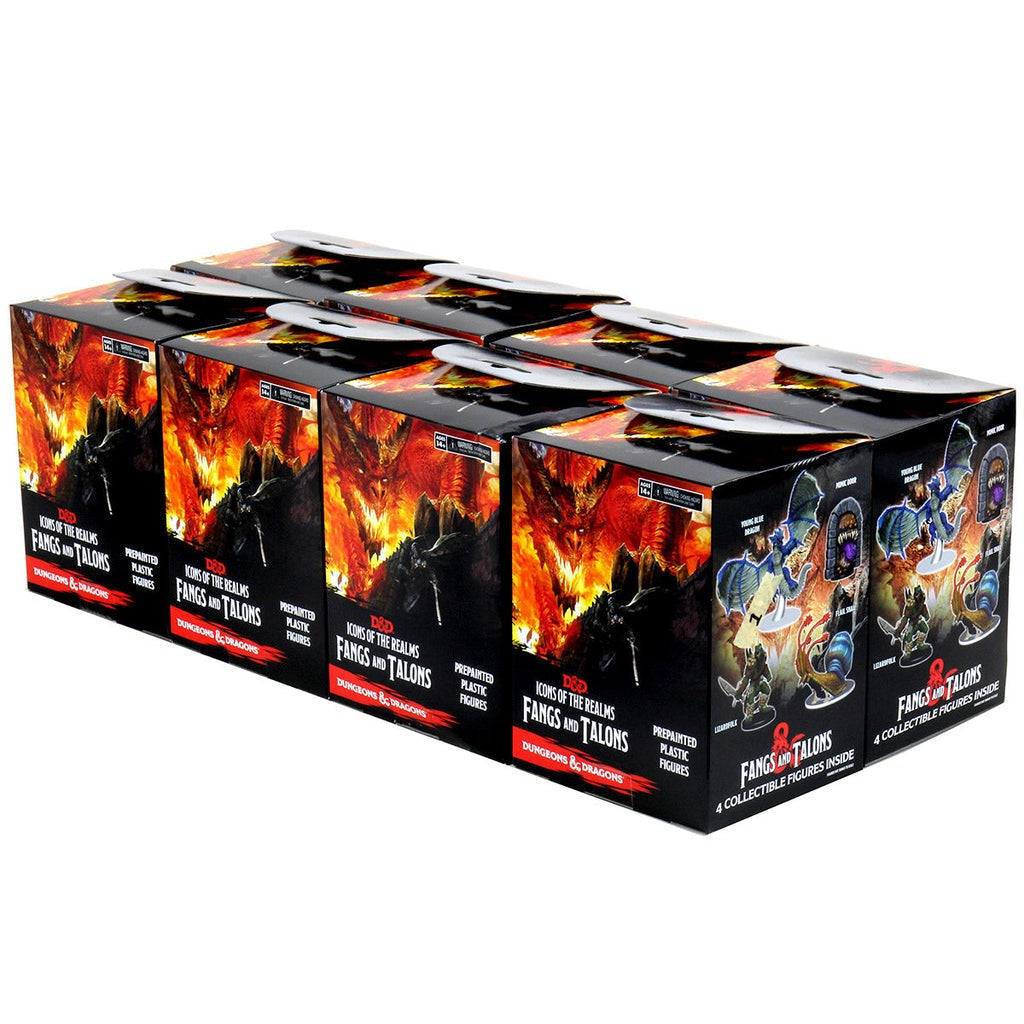 Dungeons and Dragons D&D Fangs and Talons 8ct. Booster Brick 2