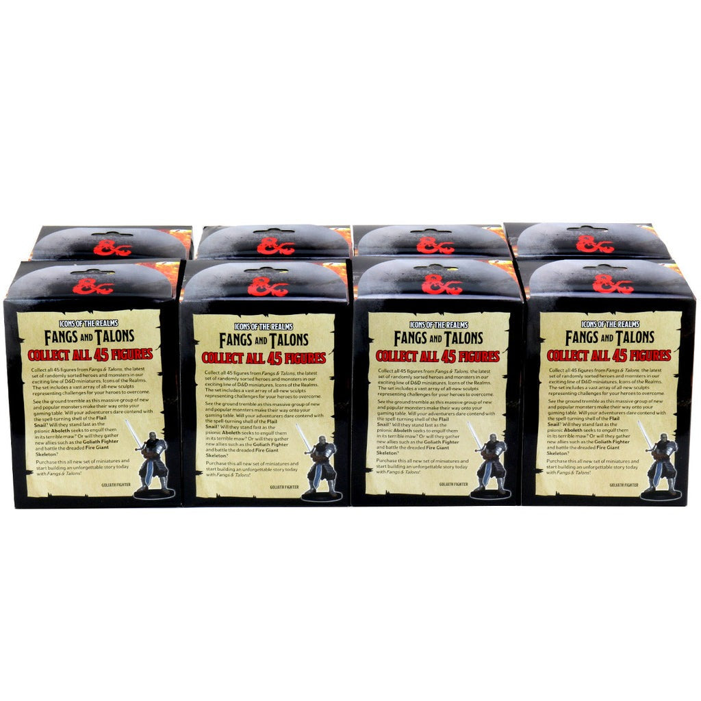 Dungeons and Dragons D&D Fangs and Talons 8ct. Booster Brick 4