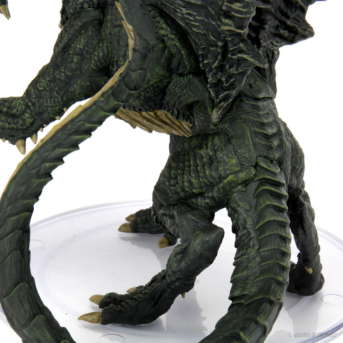 Dungeons and Dragons D&D Icons of the Realms Adult Black Dragon Premium Figure 10