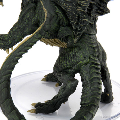 Dungeons and Dragons D&D Icons of the Realms Adult Black Dragon Premium Figure 10