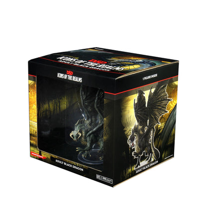 Dungeons and Dragons D&D Icons of the Realms Adult Black Dragon Premium Figure 13