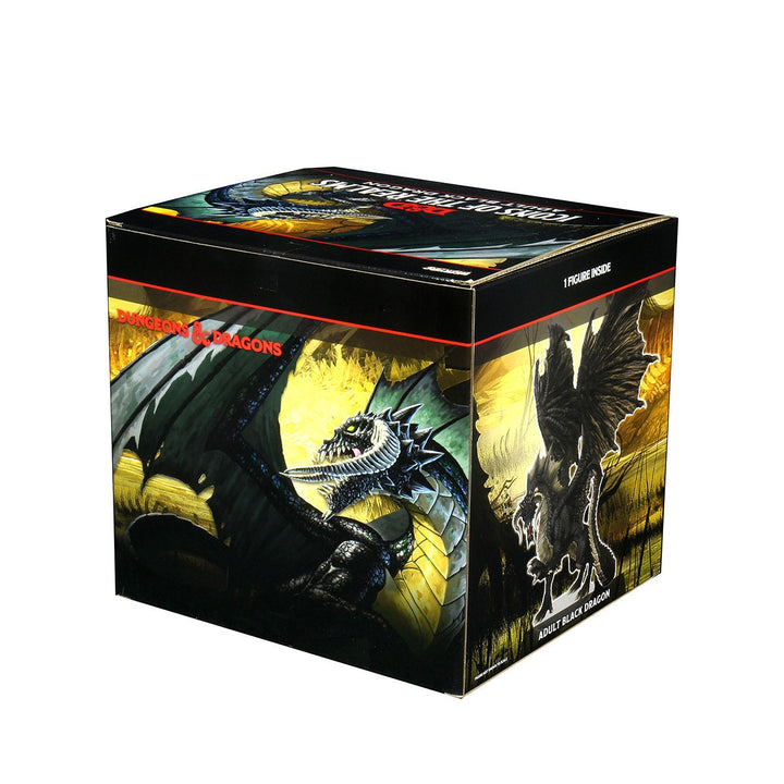Dungeons and Dragons D&D Icons of the Realms Adult Black Dragon Premium Figure_14