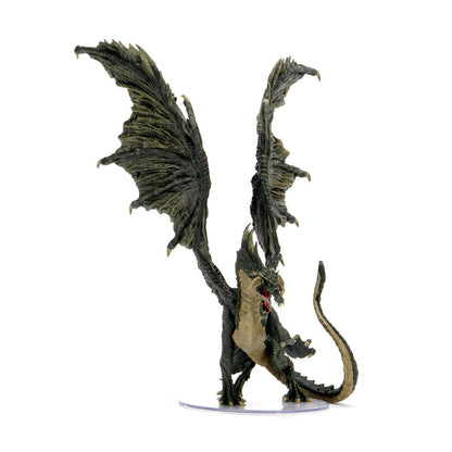Dungeons and Dragons D&D Icons of the Realms Adult Black Dragon Premium Figure 2