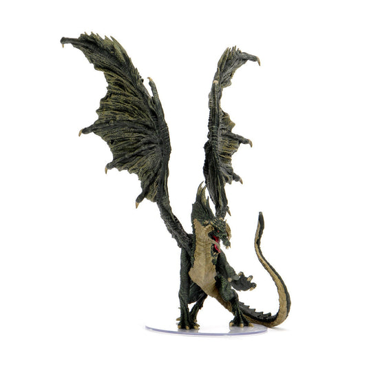 Dungeons and Dragons D&D Icons of the Realms Adult Black Dragon Premium Figure 2