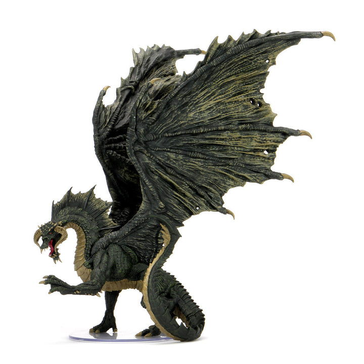 Dungeons and Dragons D&D Icons of the Realms Adult Black Dragon Premium Figure_3