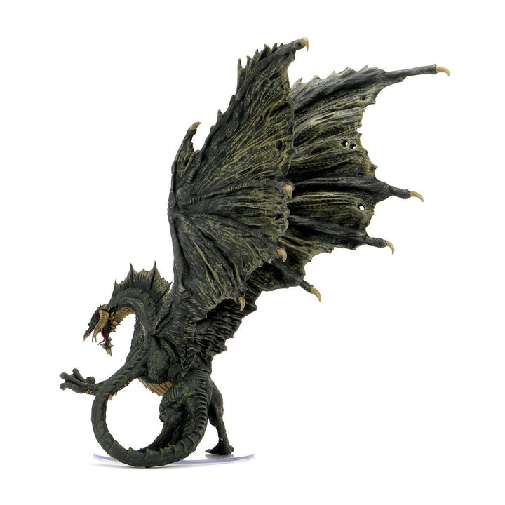 Dungeons and Dragons D&D Icons of the Realms Adult Black Dragon Premium Figure_4