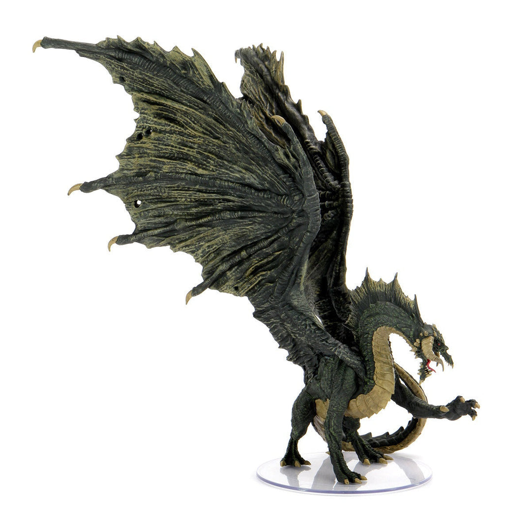Dungeons and Dragons D&D Icons of the Realms Adult Black Dragon Premium Figure_6