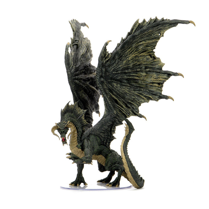 Dungeons and Dragons D&D Icons of the Realms Adult Black Dragon Premium Figure_1