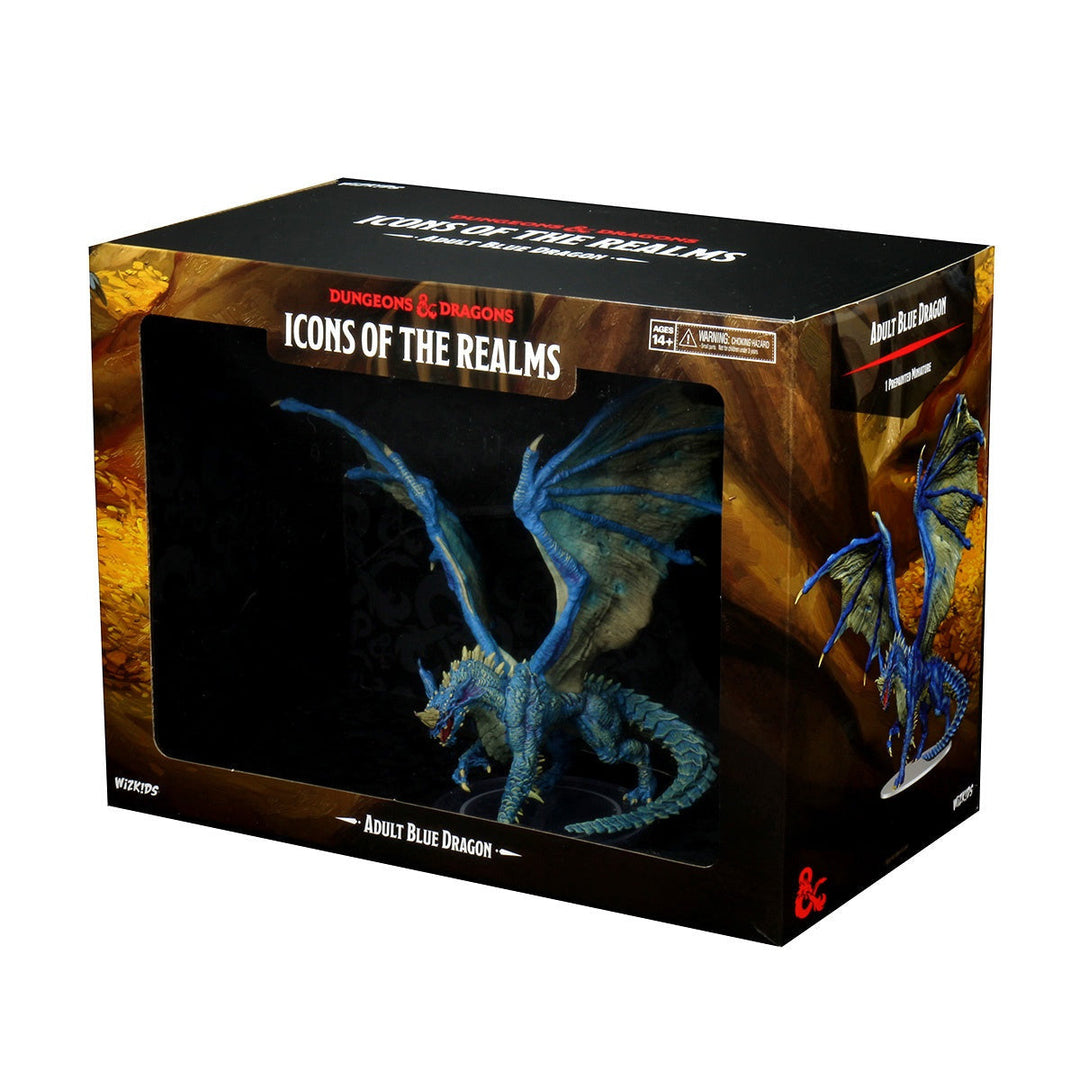 Dungeons and Dragons D&D Icons of the Realms Adult Blue Dragon Premium Figure_13