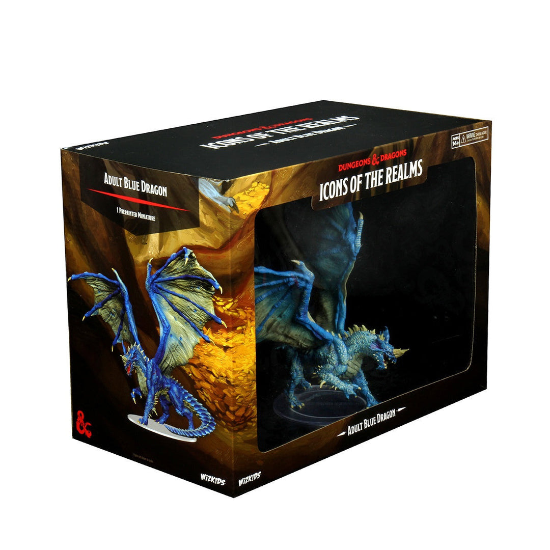 Dungeons and Dragons D&D Icons of the Realms Adult Blue Dragon Premium Figure_14