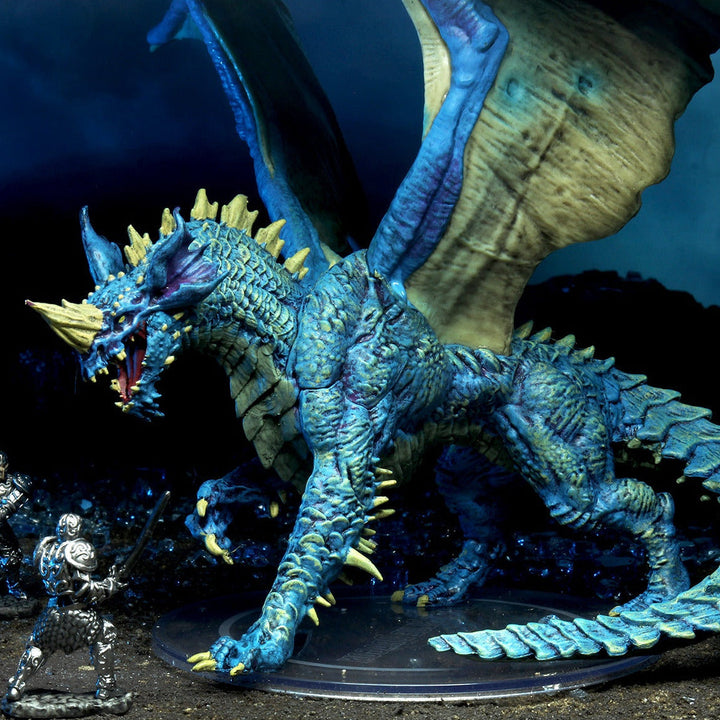 Dungeons and Dragons D&D Icons of the Realms Adult Blue Dragon Premium Figure_21