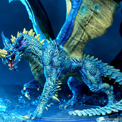 Dungeons and Dragons D&D Icons of the Realms Adult Blue Dragon Premium Figure 27
