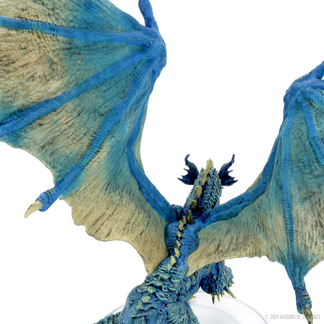 Dungeons and Dragons D&D Icons of the Realms Adult Blue Dragon Premium Figure_5
