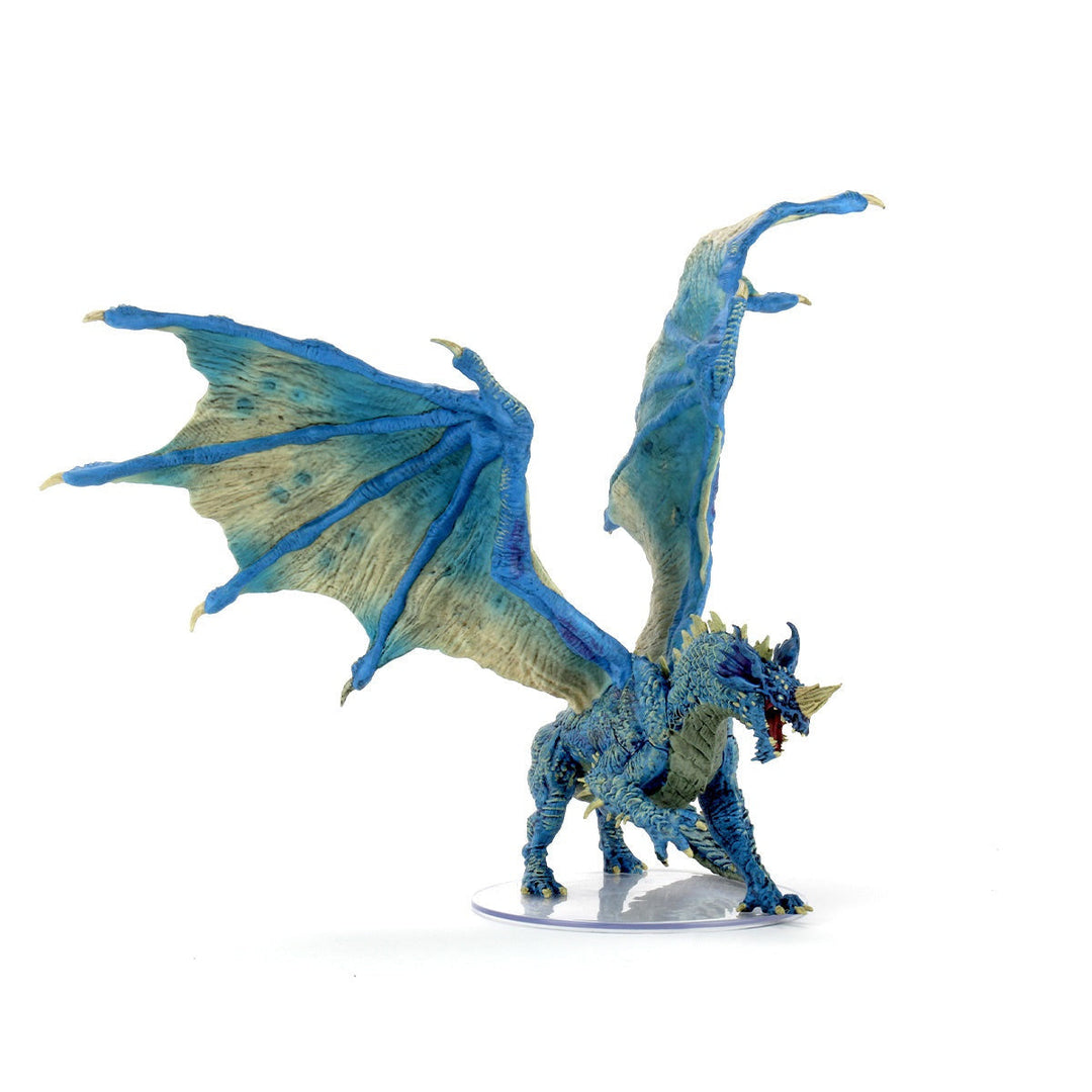 Dungeons and Dragons D&D Icons of the Realms Adult Blue Dragon Premium Figure_7