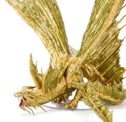 Dungeons and Dragons D&D Icons of the Realms Adult Gold Dragon Premium Figure 12
