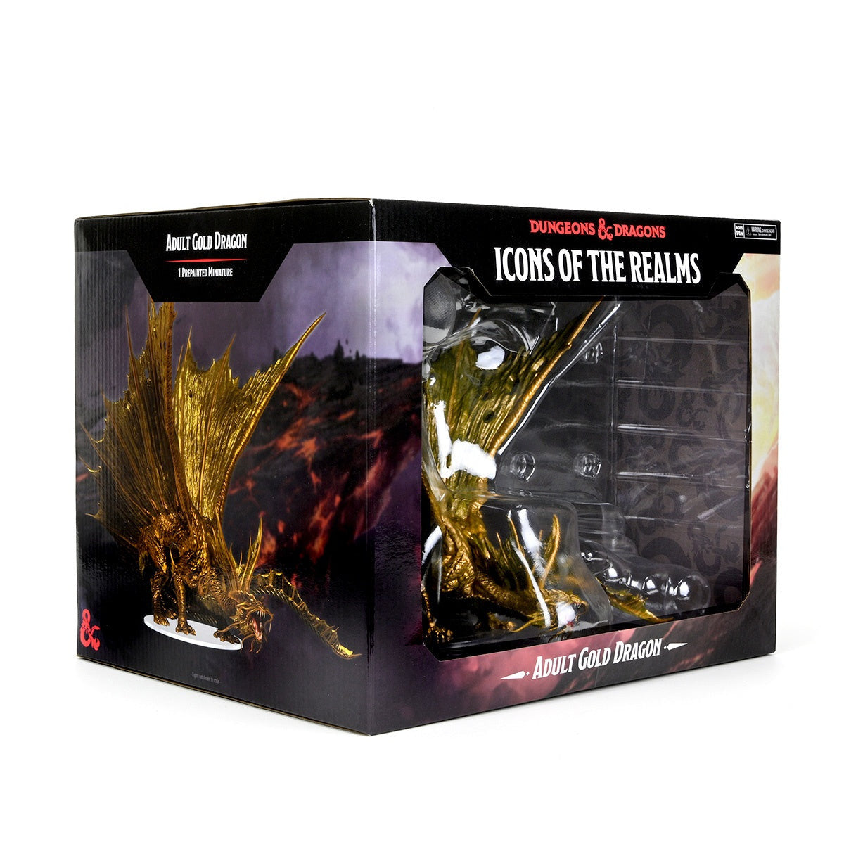 Dungeons and Dragons D&D Icons of the Realms Adult Gold Dragon Premium Figure 4