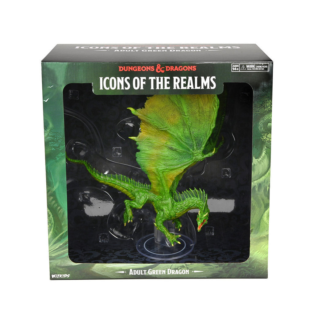 Dungeons and Dragons D&D Icons of the Realms Adult Green Dragon Premium Figure 2