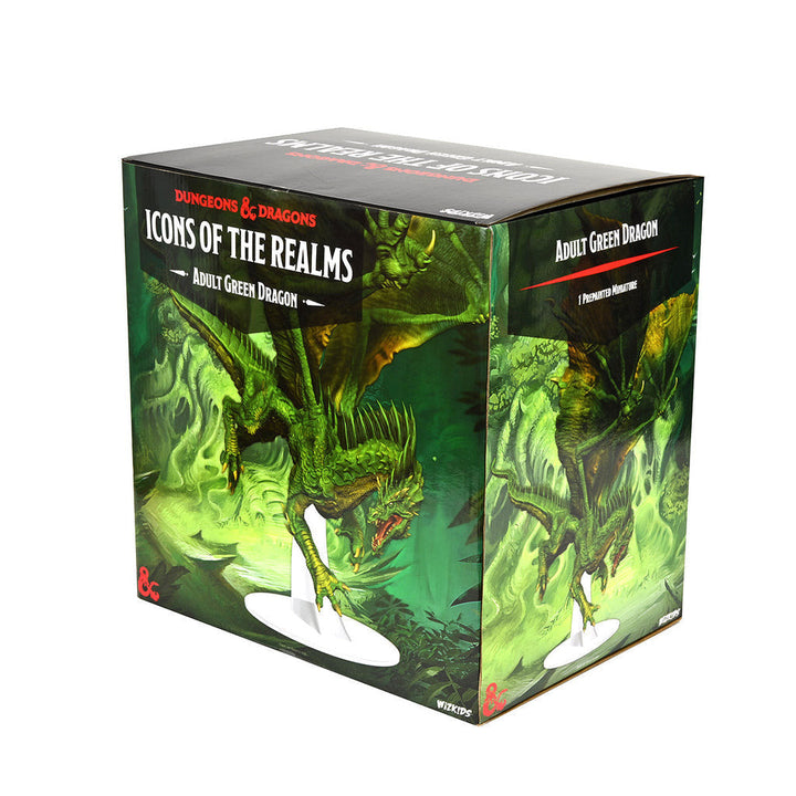 Size Chart Dungeons and Dragons D&D Icons of the Realms Adult Green Dragon Premium Figure