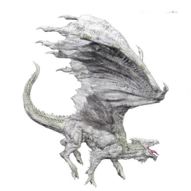 Dungeons and Dragons D&D Icons of the Realms Adult White Dragon Premium Figure 2