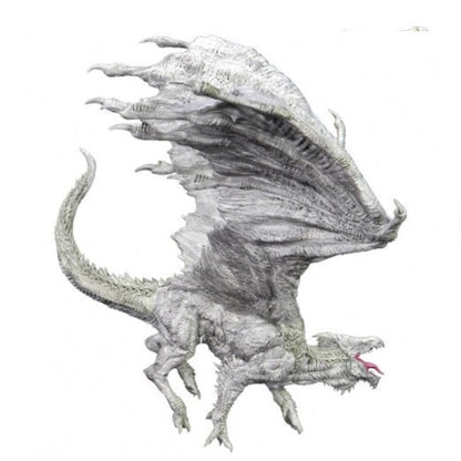 Dungeons and Dragons D&D Icons of the Realms Adult White Dragon Premium Figure 2